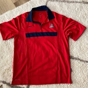University of Arizona Dri-Fit Mens Polo Shirt